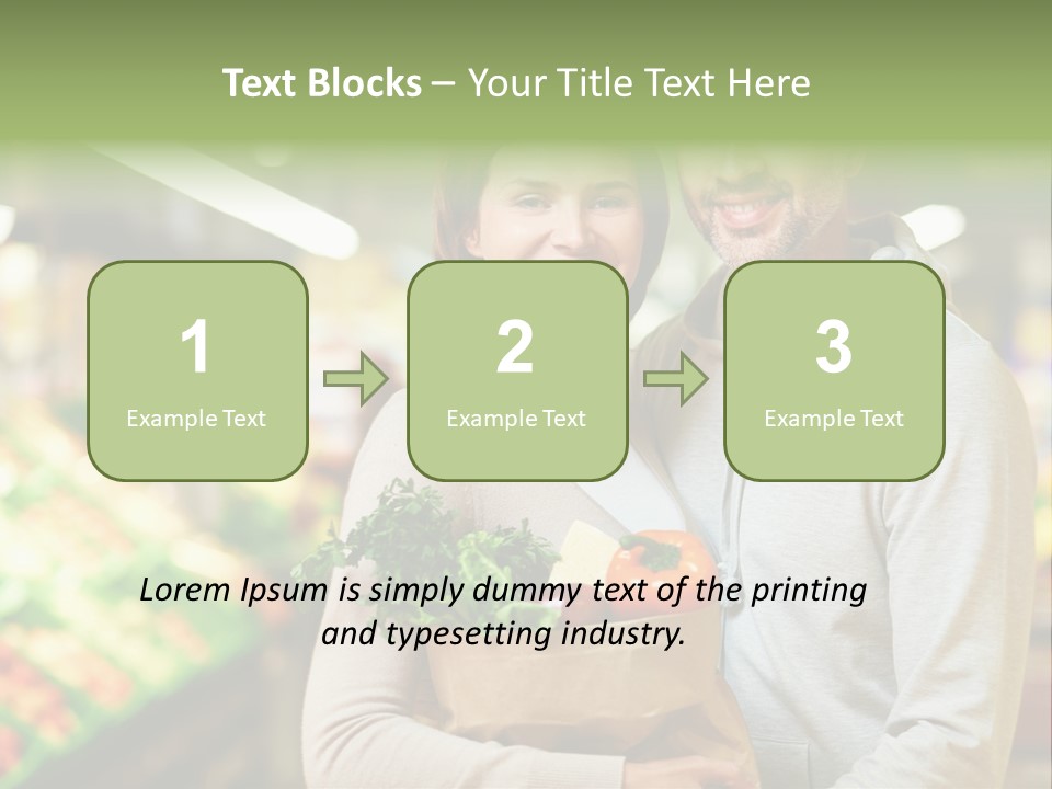 Looking Fresh Toothy PowerPoint Template