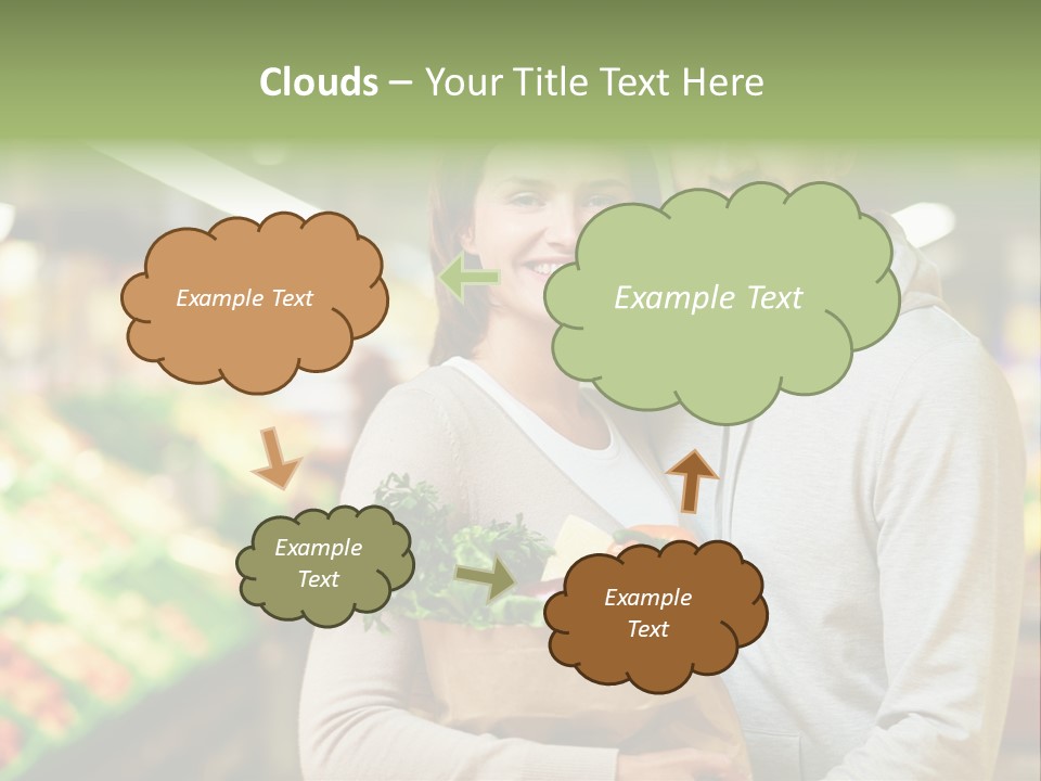 Looking Fresh Toothy PowerPoint Template