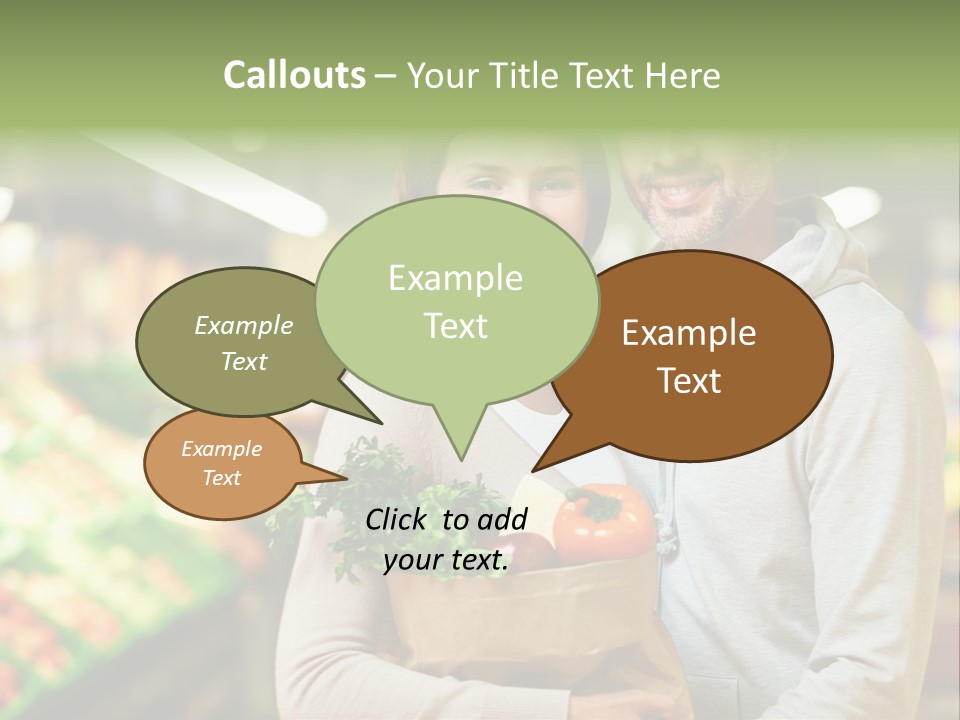 Looking Fresh Toothy PowerPoint Template