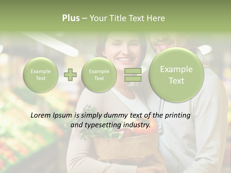 Looking Fresh Toothy PowerPoint Template