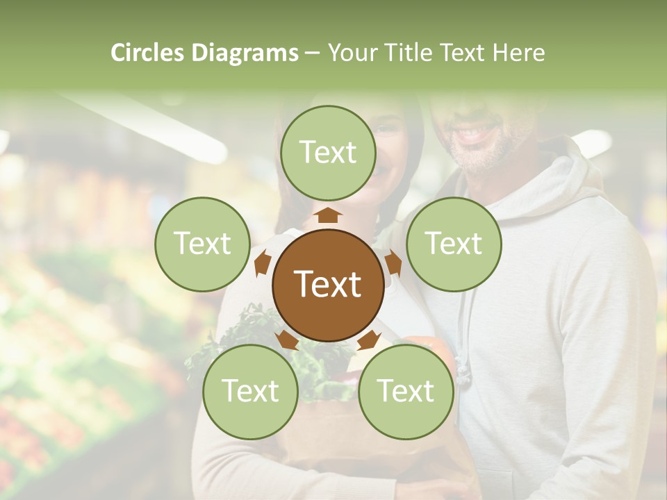 Looking Fresh Toothy PowerPoint Template