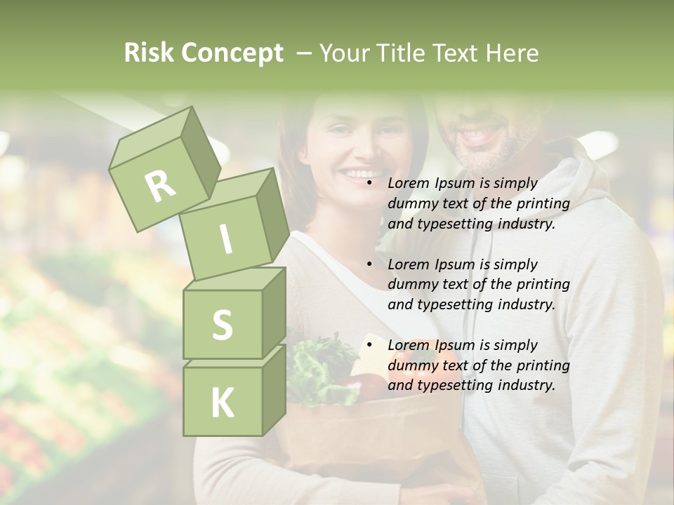 Looking Fresh Toothy PowerPoint Template