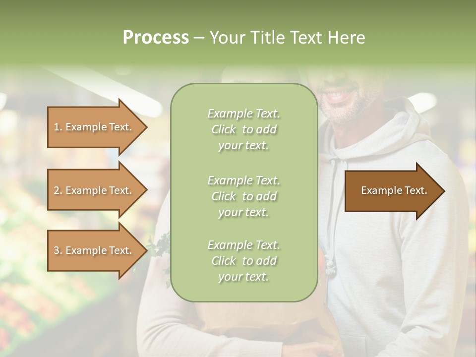 Looking Fresh Toothy PowerPoint Template