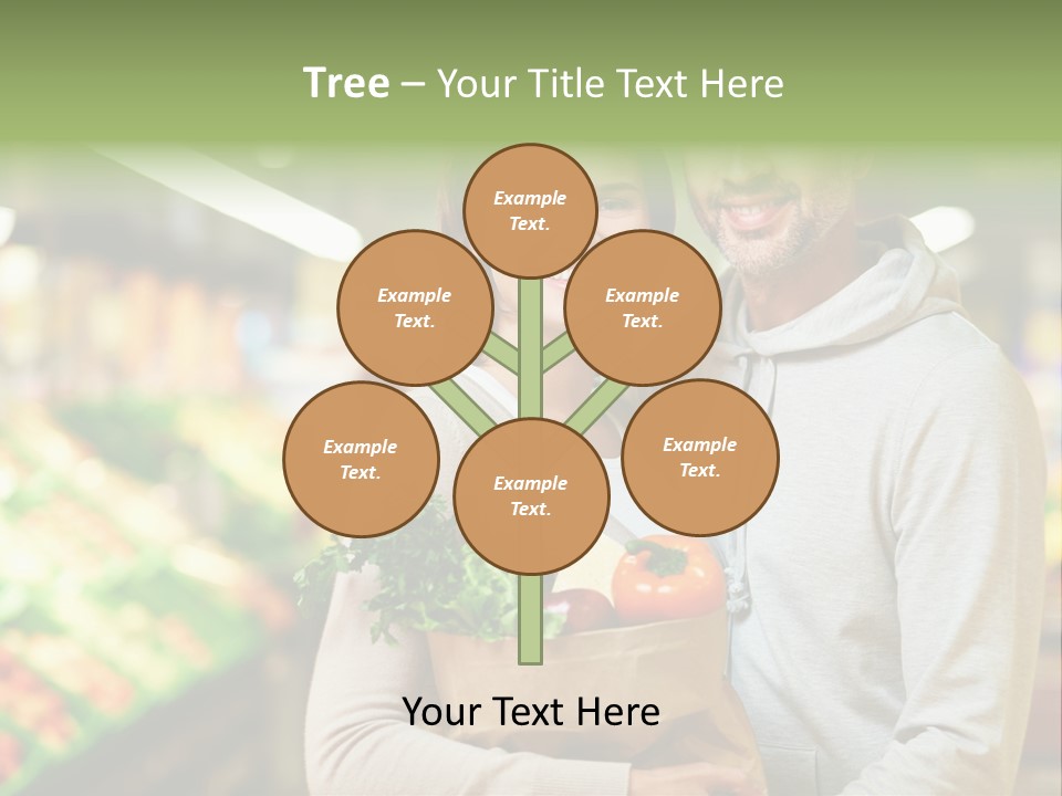 Looking Fresh Toothy PowerPoint Template