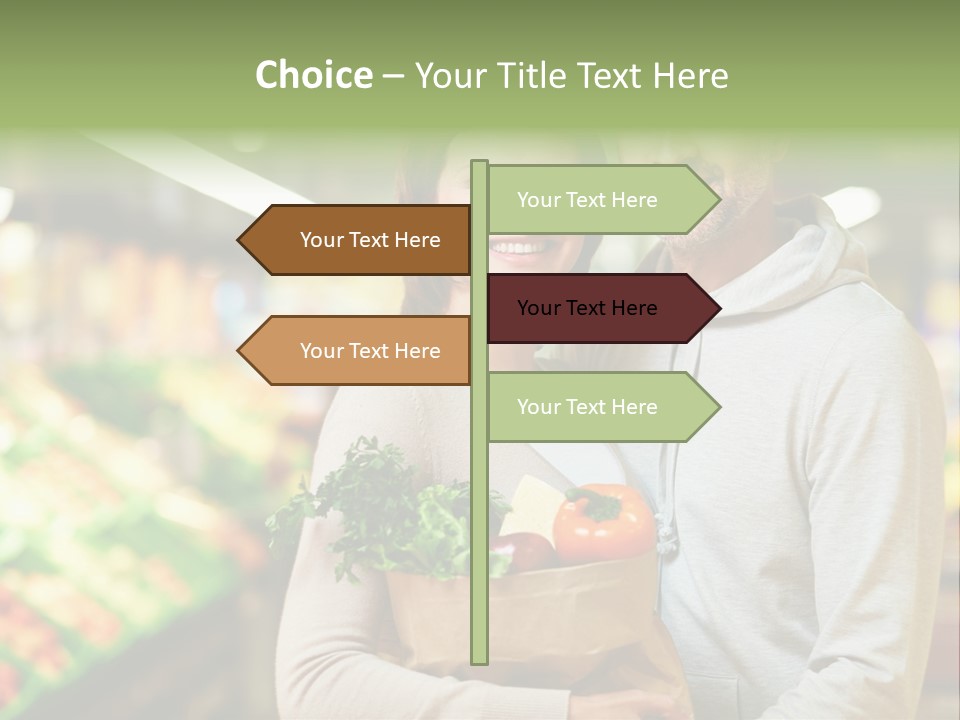 Looking Fresh Toothy PowerPoint Template