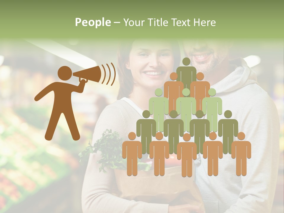 Looking Fresh Toothy PowerPoint Template