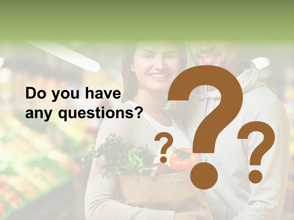 Looking Fresh Toothy PowerPoint Template