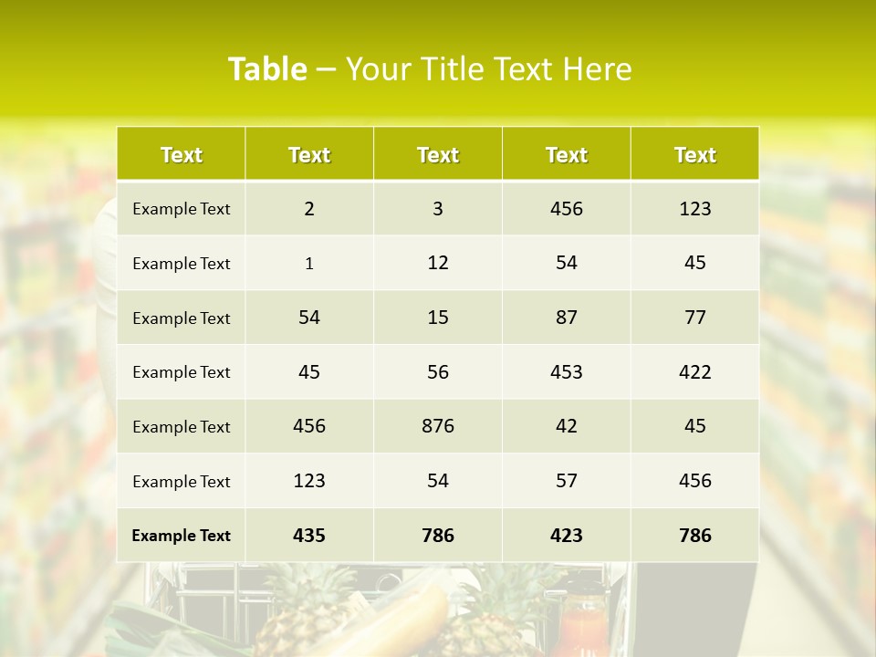 Human Nutrition People PowerPoint Template