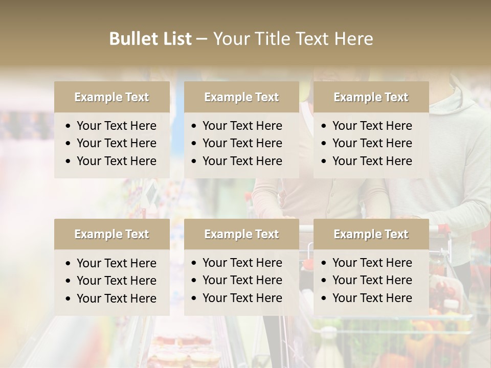 Family Purchase Consumer PowerPoint Template
