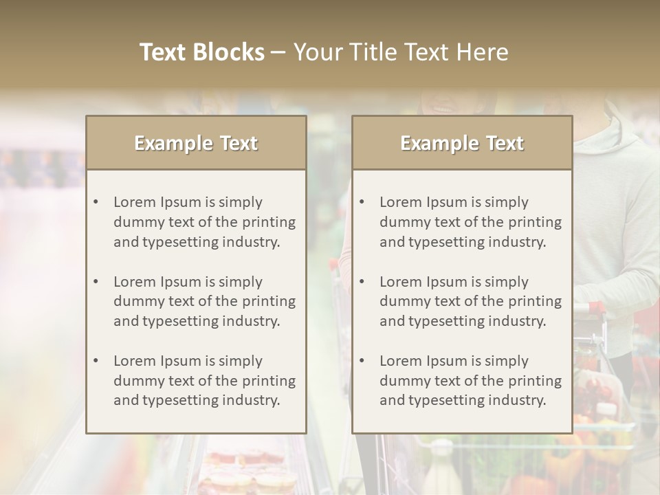 Family Purchase Consumer PowerPoint Template