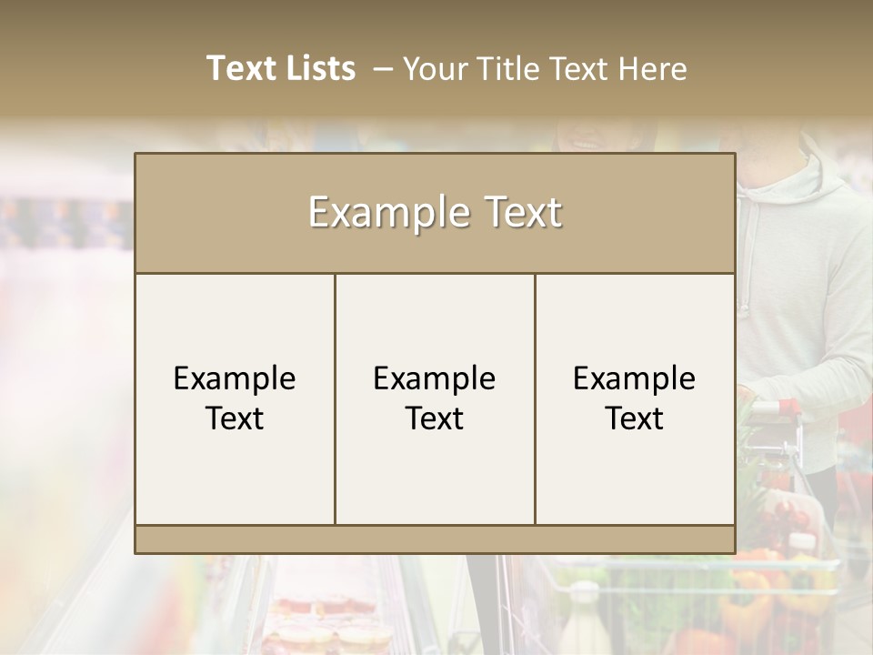 Family Purchase Consumer PowerPoint Template