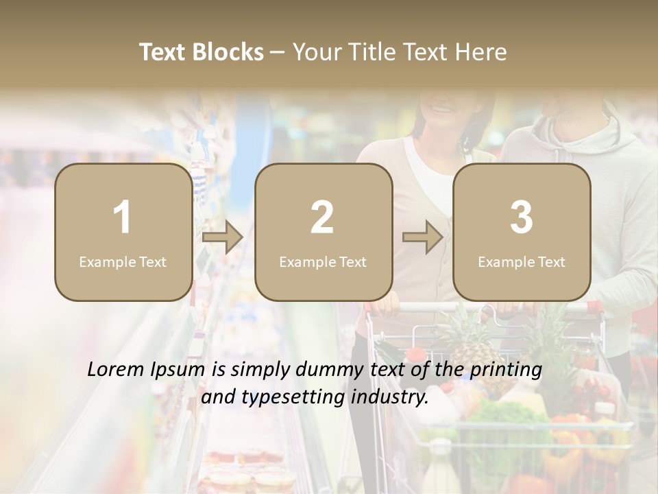 Family Purchase Consumer PowerPoint Template