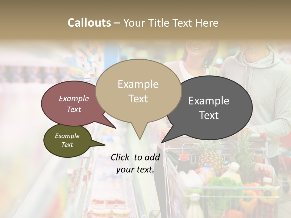 Family Purchase Consumer PowerPoint Template