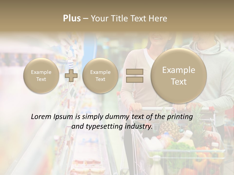 Family Purchase Consumer PowerPoint Template