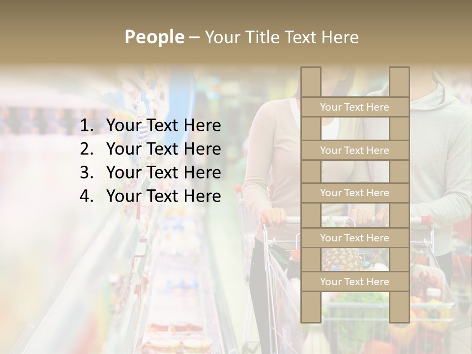 Family Purchase Consumer PowerPoint Template