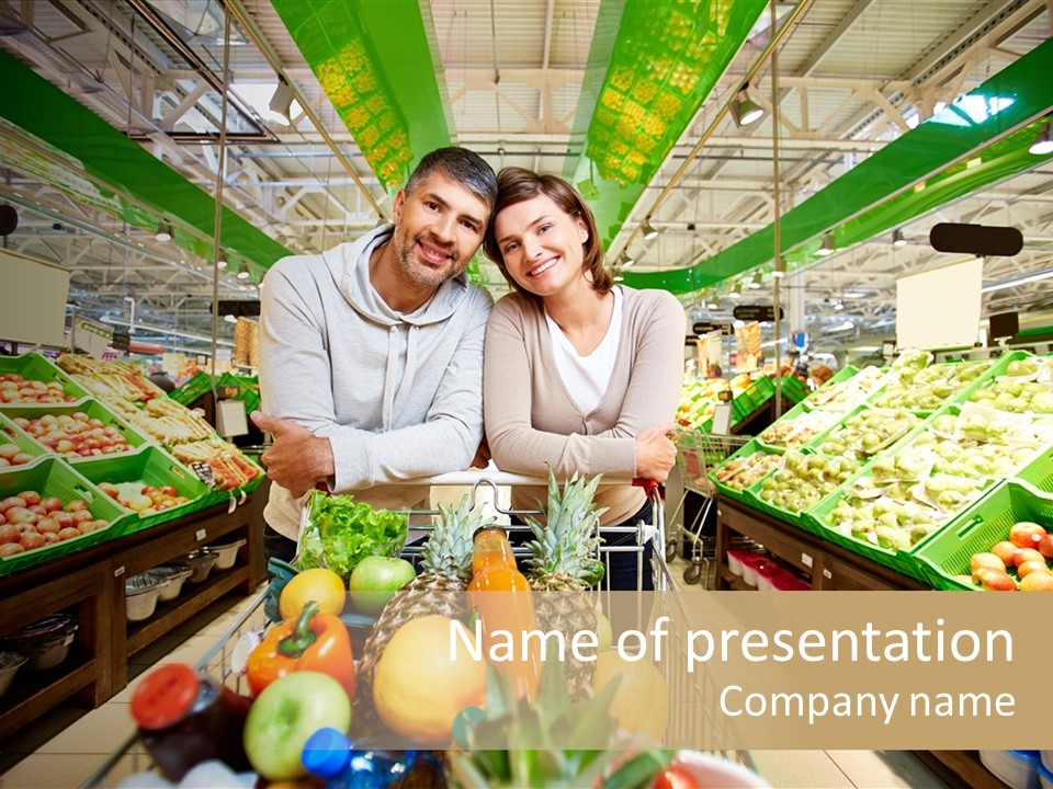 Health Product Relationship PowerPoint Template