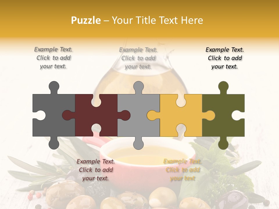 Vegetarian Seasonal Fruit PowerPoint Template