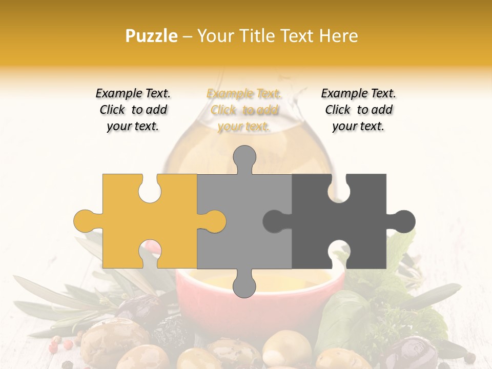 Vegetarian Seasonal Fruit PowerPoint Template