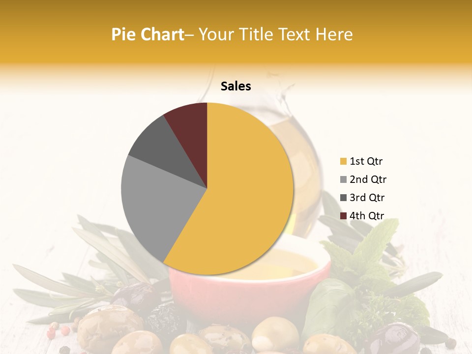 Vegetarian Seasonal Fruit PowerPoint Template