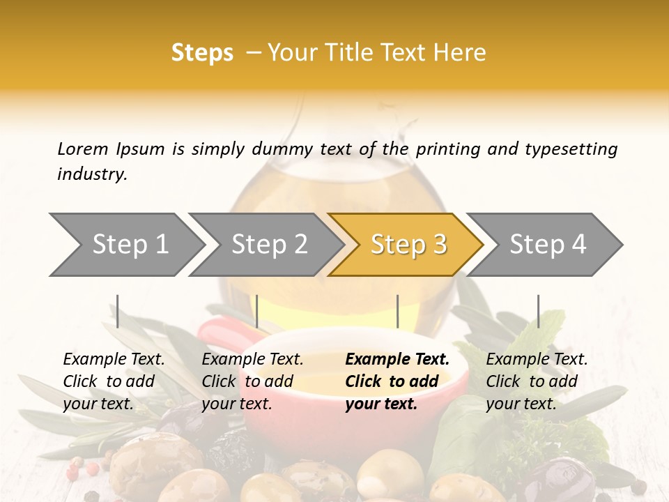 Vegetarian Seasonal Fruit PowerPoint Template