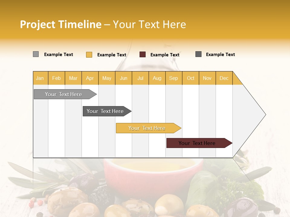 Vegetarian Seasonal Fruit PowerPoint Template