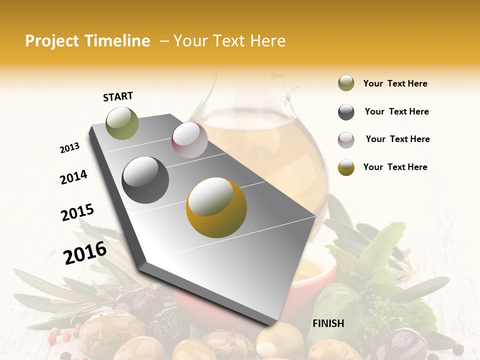 Vegetarian Seasonal Fruit PowerPoint Template