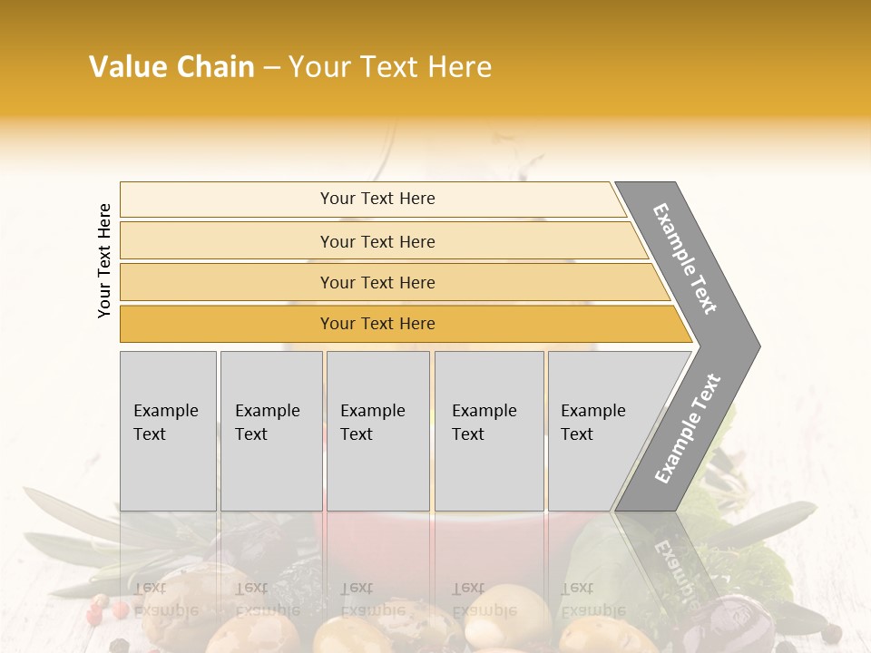 Vegetarian Seasonal Fruit PowerPoint Template