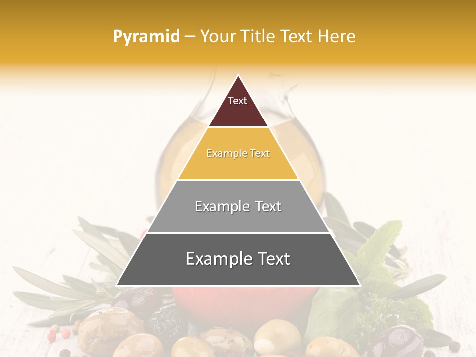 Vegetarian Seasonal Fruit PowerPoint Template