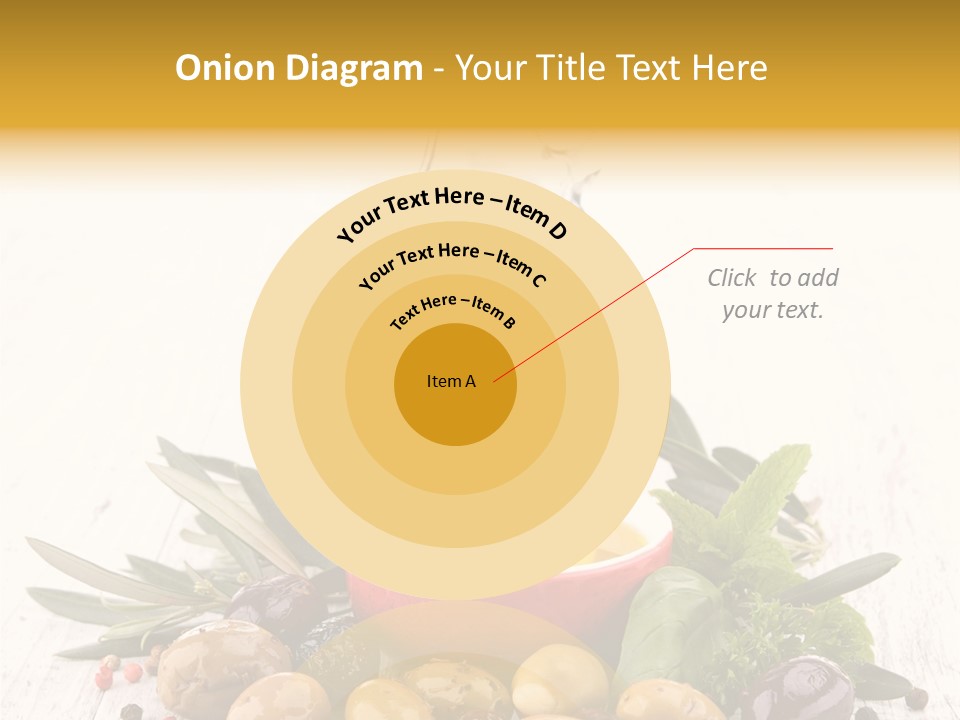 Vegetarian Seasonal Fruit PowerPoint Template