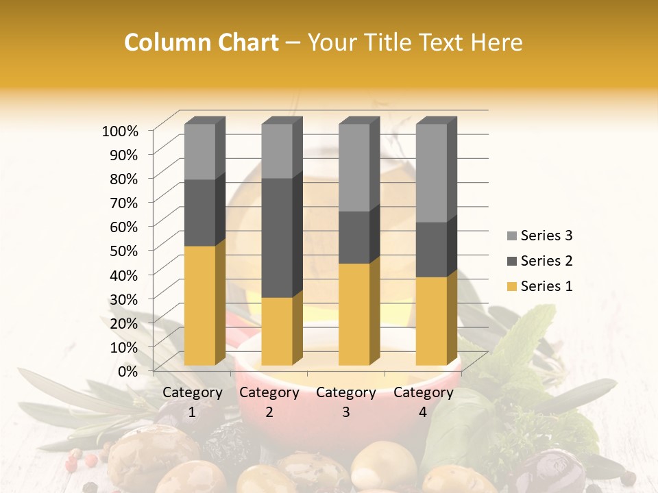 Vegetarian Seasonal Fruit PowerPoint Template