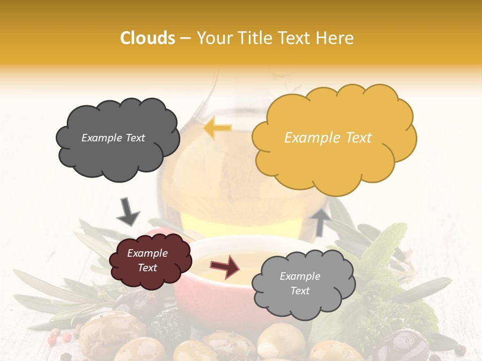 Vegetarian Seasonal Fruit PowerPoint Template