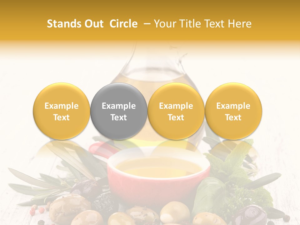 Vegetarian Seasonal Fruit PowerPoint Template