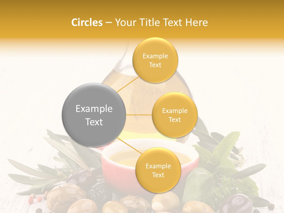 Vegetarian Seasonal Fruit PowerPoint Template