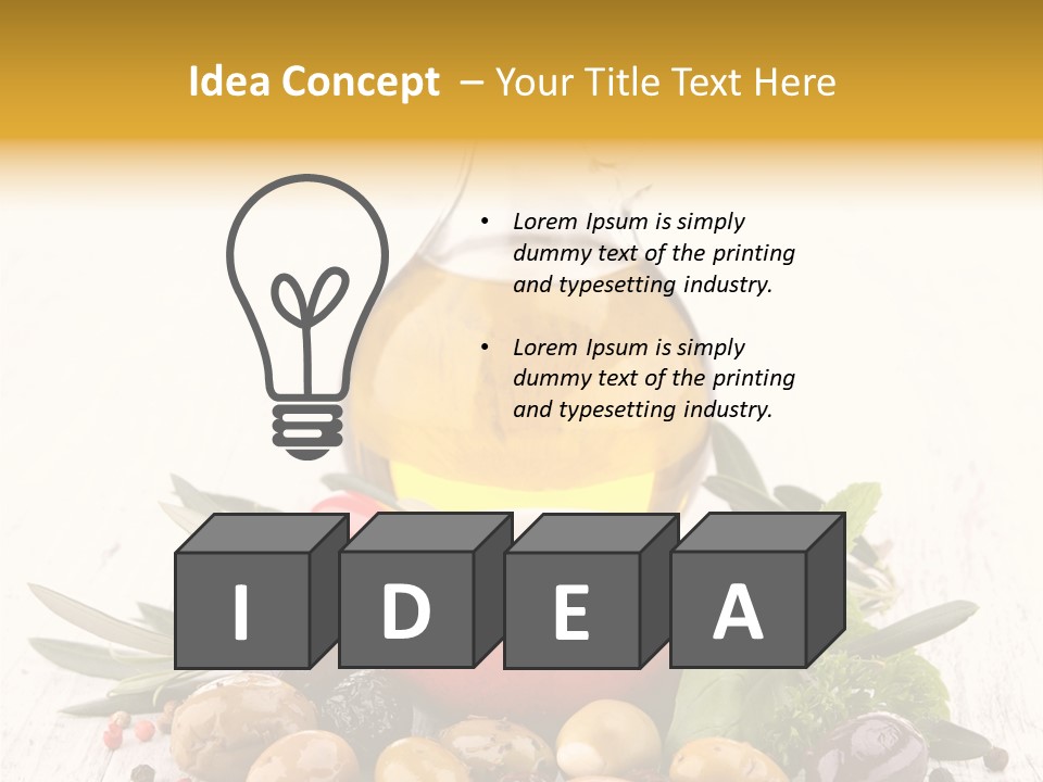 Vegetarian Seasonal Fruit PowerPoint Template