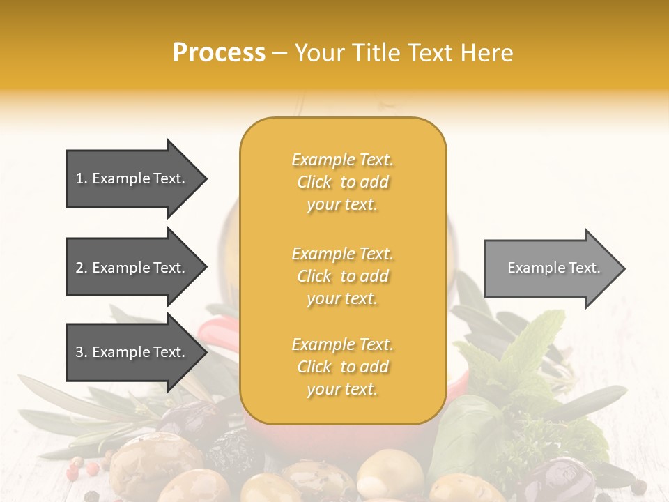 Vegetarian Seasonal Fruit PowerPoint Template