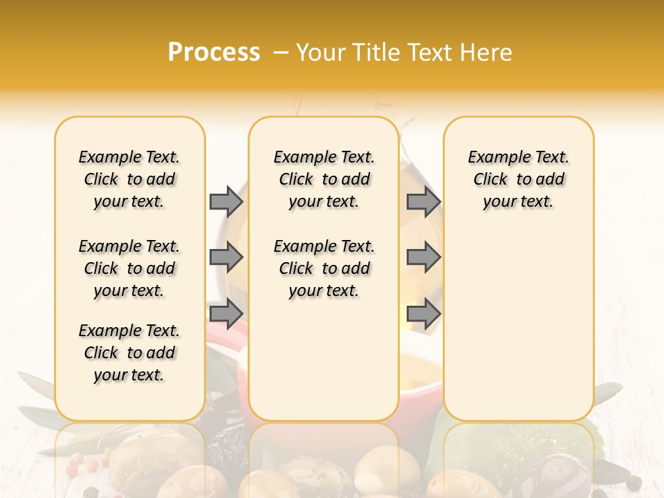 Vegetarian Seasonal Fruit PowerPoint Template