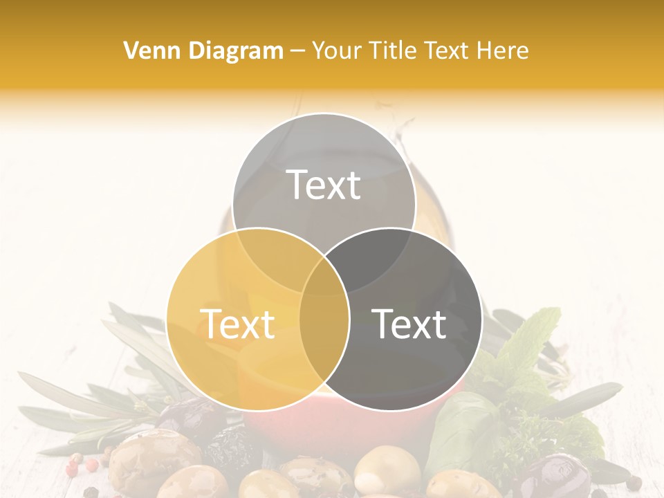Vegetarian Seasonal Fruit PowerPoint Template