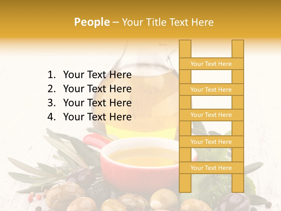 Vegetarian Seasonal Fruit PowerPoint Template