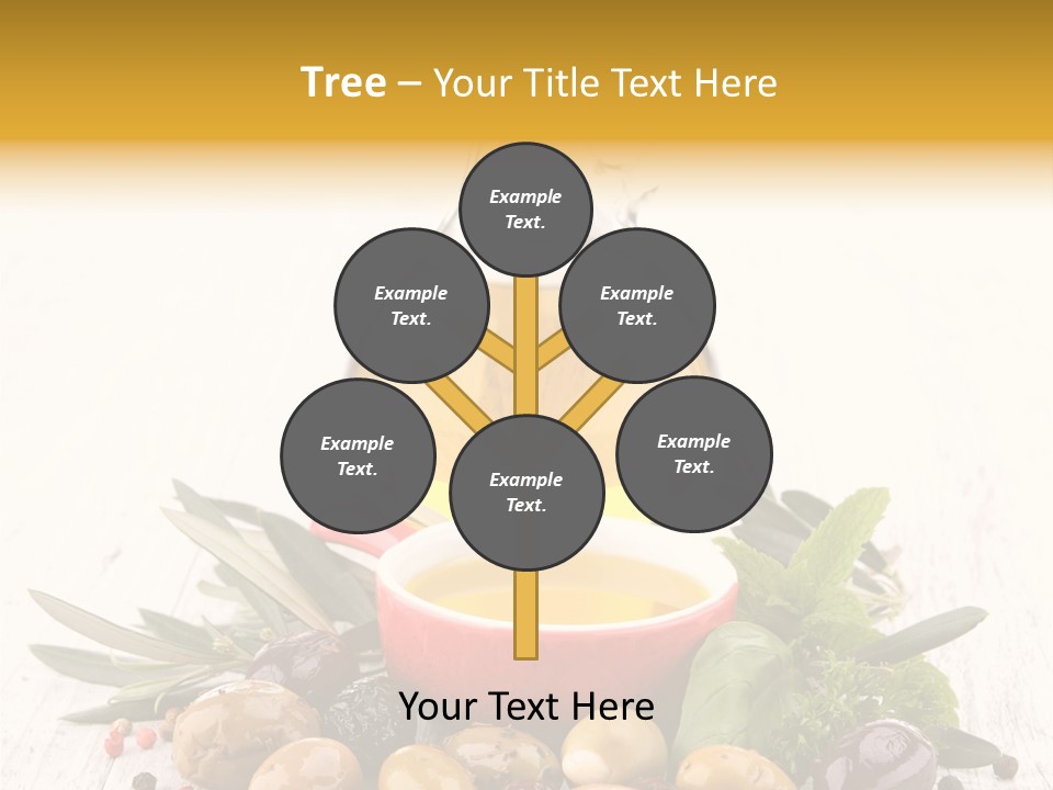 Vegetarian Seasonal Fruit PowerPoint Template