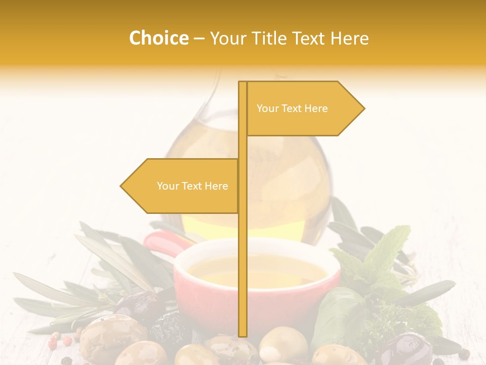 Vegetarian Seasonal Fruit PowerPoint Template