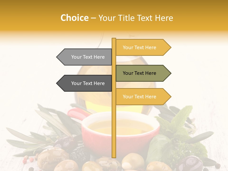 Vegetarian Seasonal Fruit PowerPoint Template