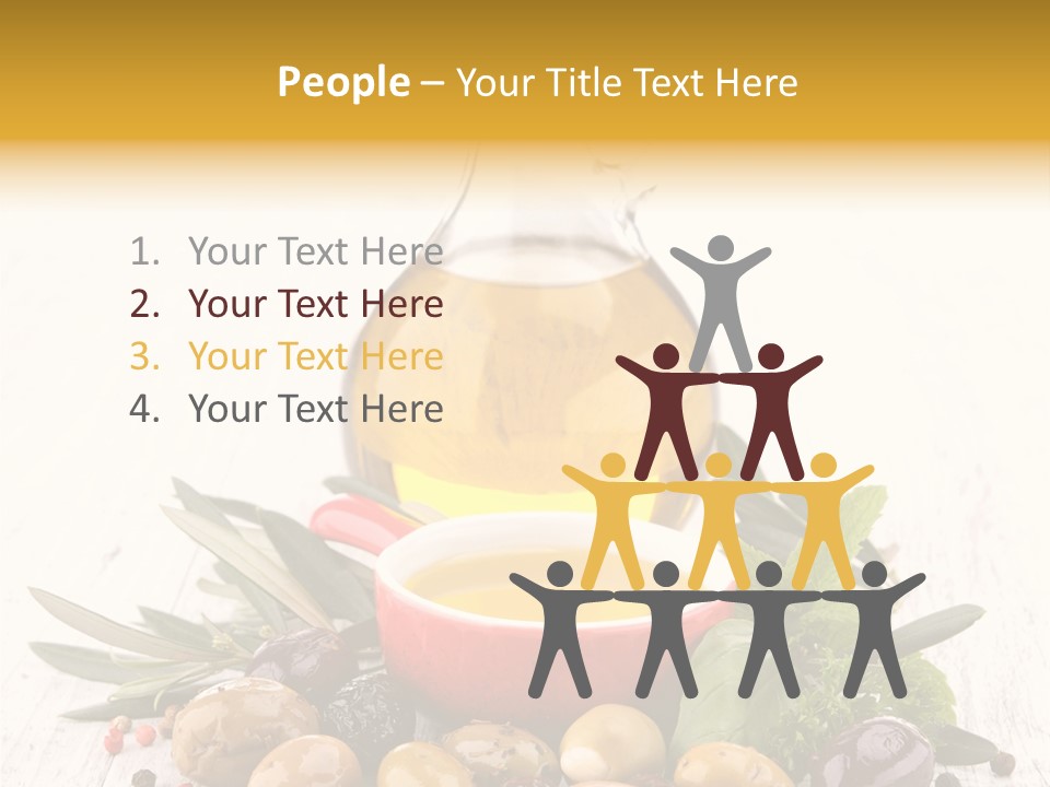 Vegetarian Seasonal Fruit PowerPoint Template