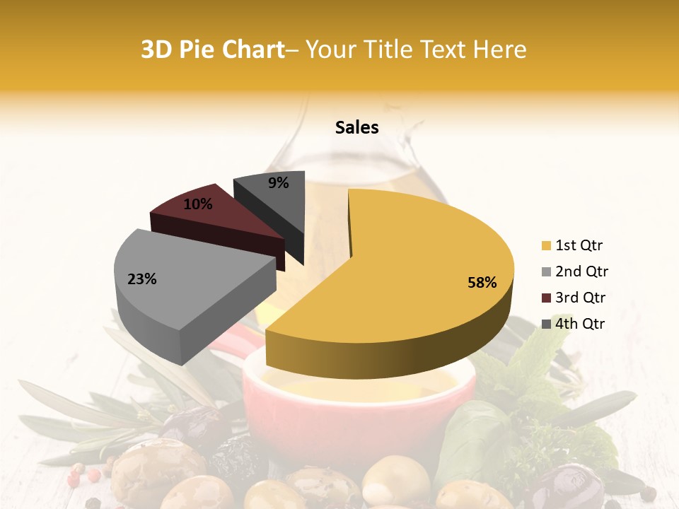 Vegetarian Seasonal Fruit PowerPoint Template