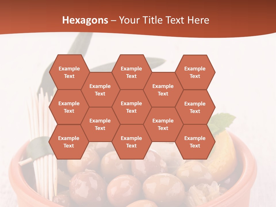 Fresh Seasonal Olive PowerPoint Template