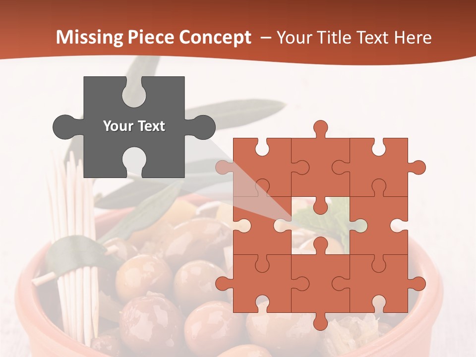 Fresh Seasonal Olive PowerPoint Template