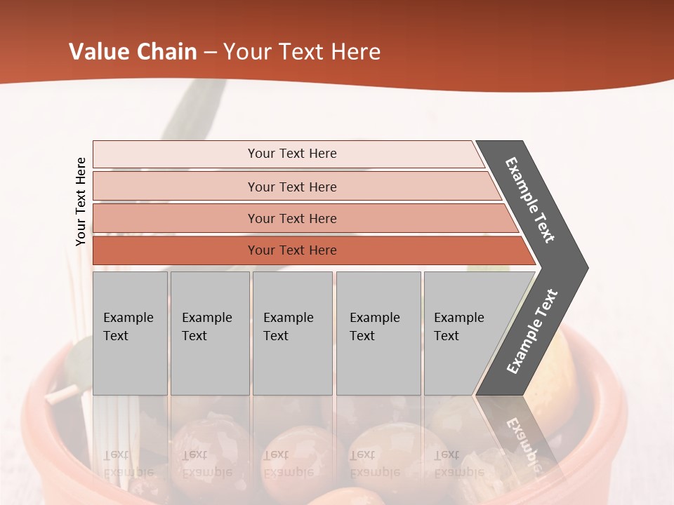 Fresh Seasonal Olive PowerPoint Template