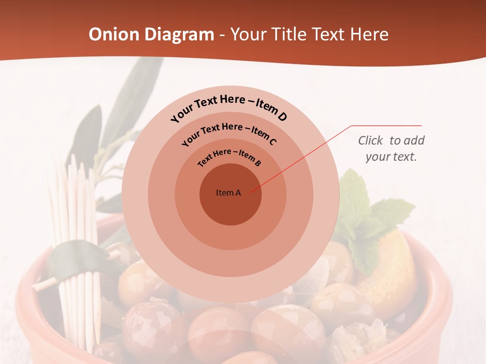 Fresh Seasonal Olive PowerPoint Template