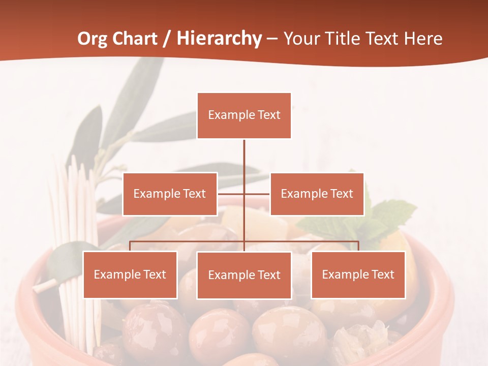 Fresh Seasonal Olive PowerPoint Template