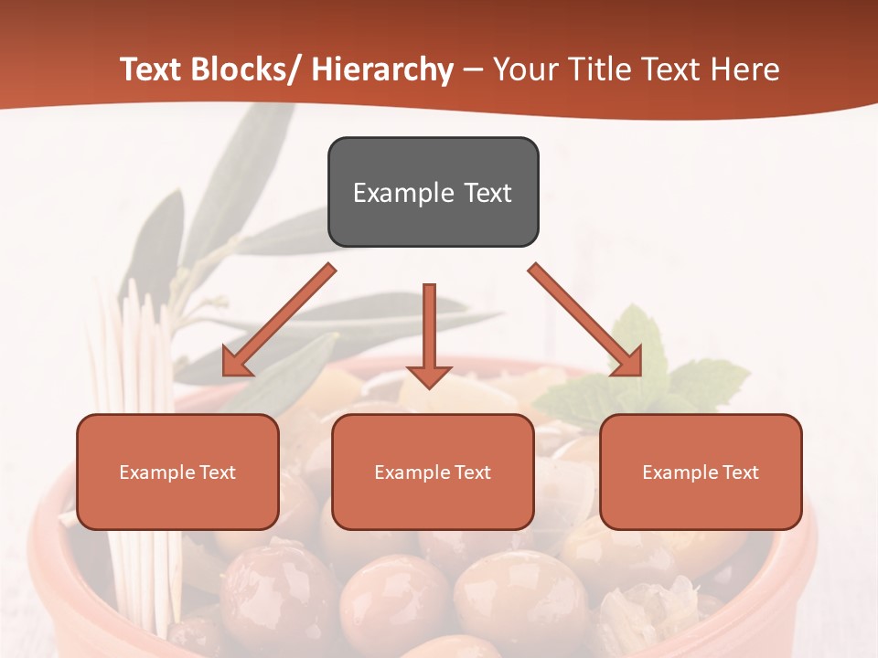Fresh Seasonal Olive PowerPoint Template