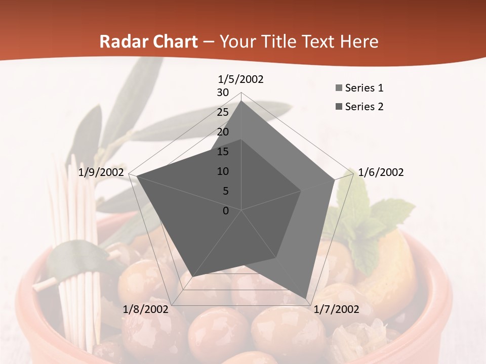 Fresh Seasonal Olive PowerPoint Template